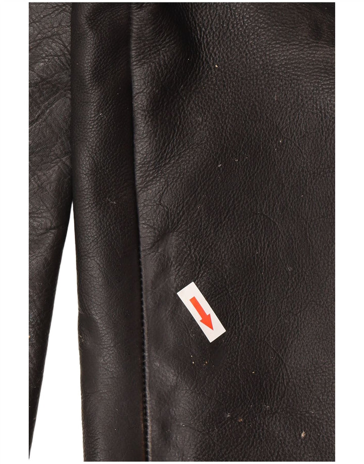 Heros By Held Mens Leather Trousers W32 L30 Black Leather