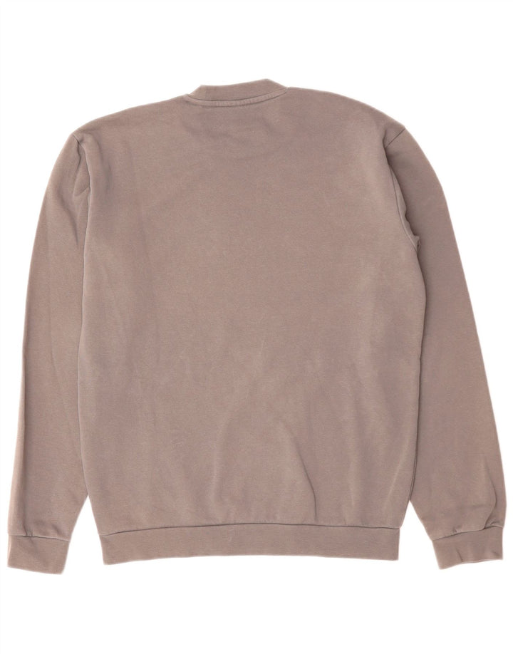 Adidas Herren Sweatshirt Pullover mittelgraue Baumwolle