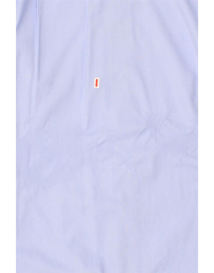 TOMMY HILFIGER Mens Wrinkle Resistant Shirt Size 15 1/2 Medium Blue Vintage Tommy Hilfiger and Second-Hand Tommy Hilfiger from Messina Hembry 