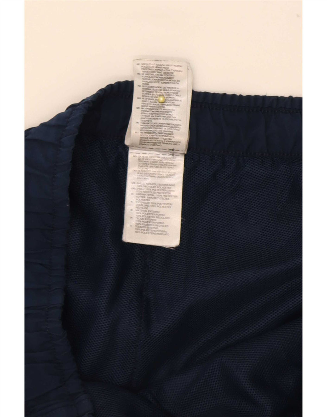 Adidas Mens Climalite Sport Shorts Large Navy Blue Polyester