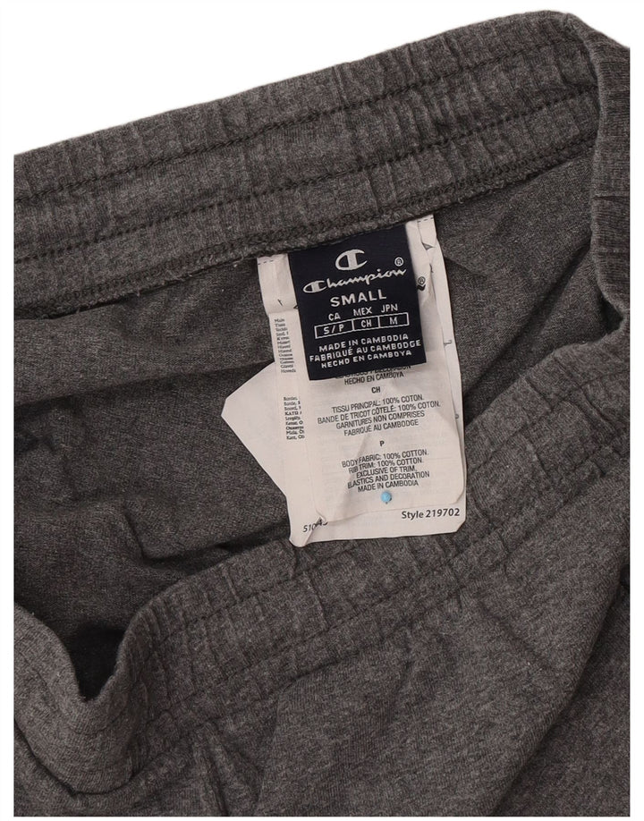 Champion Herren-Sportshorts, Größe S, Grau, Baumwolle