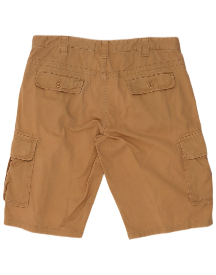 Gant Mens Cargo Shorts W36 Large Beige Cotton