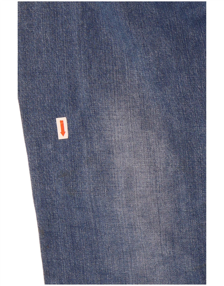 Fat Face Womens Distressed Straight Jeans W30 L28 Blue Cotton