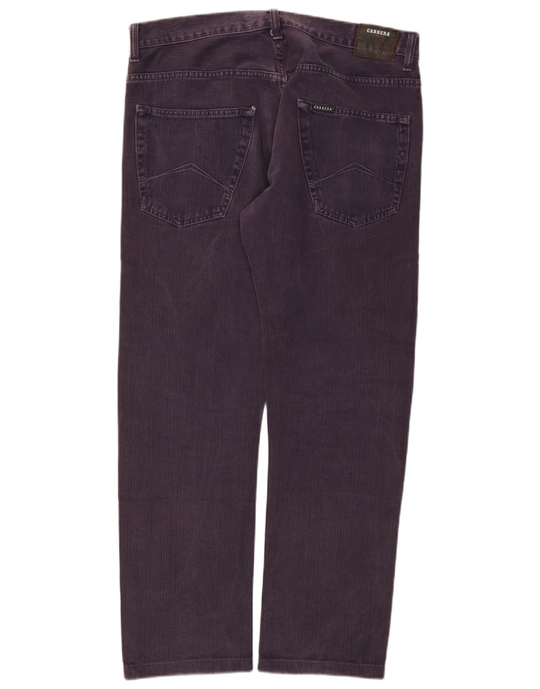 Carrera Mens Straight Jeans W36 L29 Purple Cotton