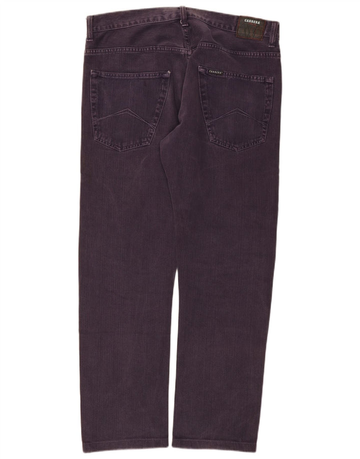 Carrera Mens Straight Jeans W36 L29 Purple Cotton