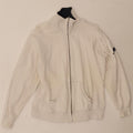 ASICS Womens Tracksuit Top Jacket UK 16 Large Off White Vintage Asics and Second-Hand Asics from Messina Hembry 