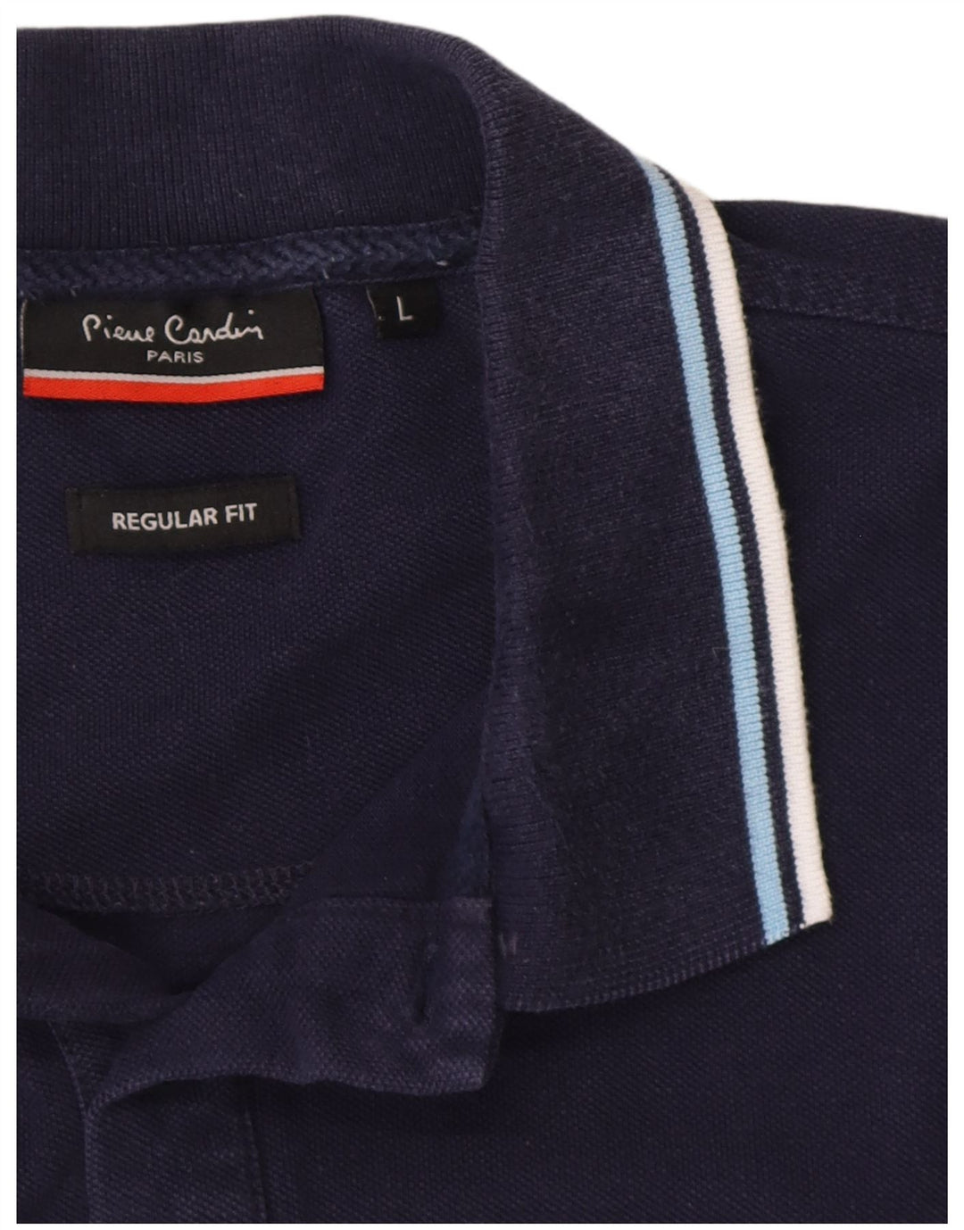 Pierre Cardin Mens Regular Fit Polo Shirt Large Navy Blue