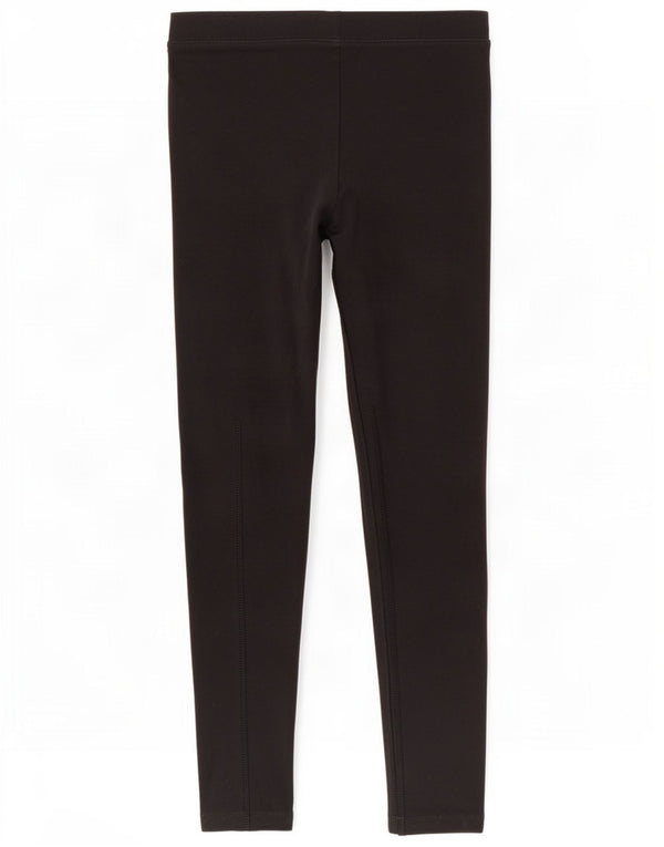 Marks & Spencer Womens Leggings UK 10 Small Black Cotton