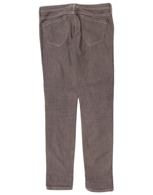 Adidas Womens Neo Label Slim Jeans W32 L32 Grey Cotton