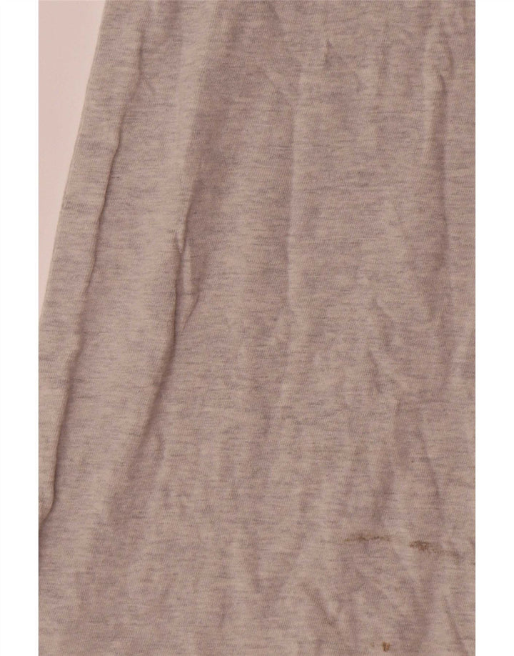 Guess Mens Graphic T-Shirt Top Large Grey Flecked Cotton