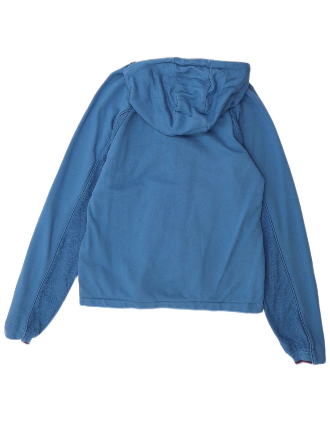 Fila Mens Zip Hoodie Sweater Medium Blue Cotton