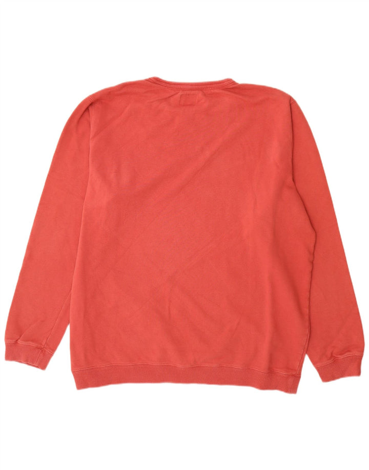 JOULES Mens Sweatshirt Jumper XL Red Cotton