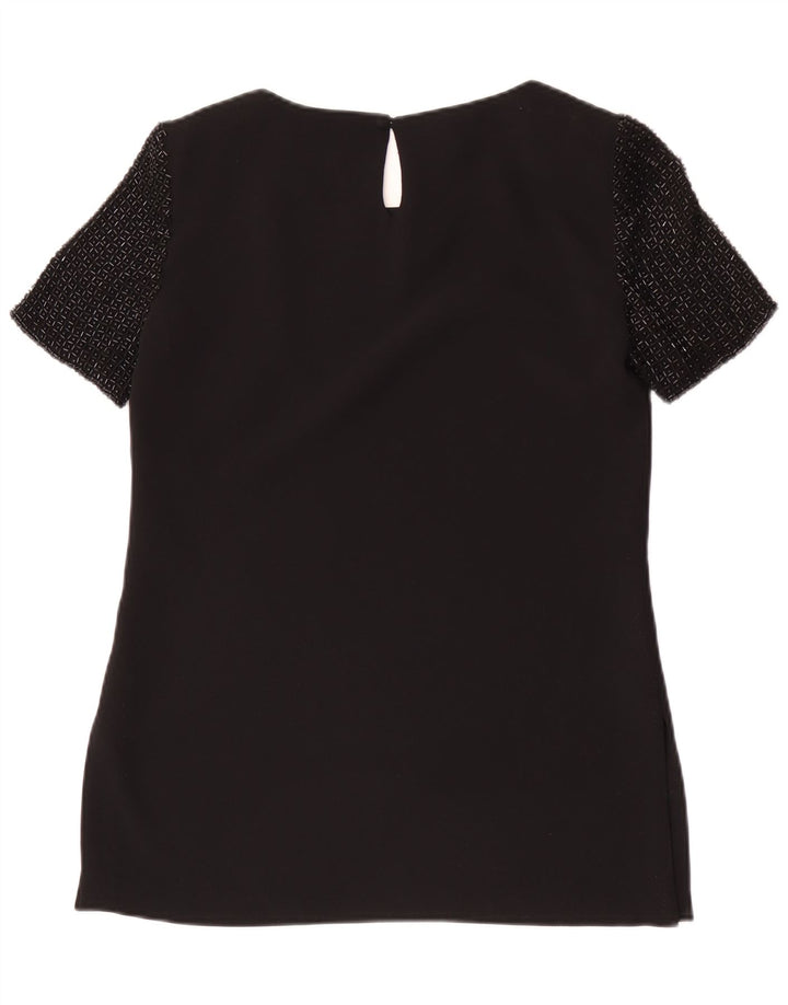 Luisa Spagnoli Damebluse Top UK 10 Small Black Polyester