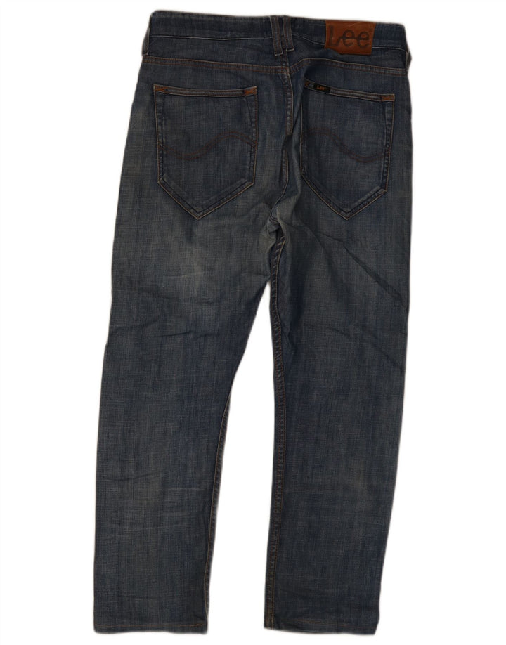 Lee Herre Ramone Slim Jeans W32 L26 Blå Bomuld