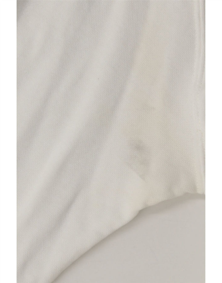 Nike Sweat-shirt graphique pour homme en coton blanc Taille S