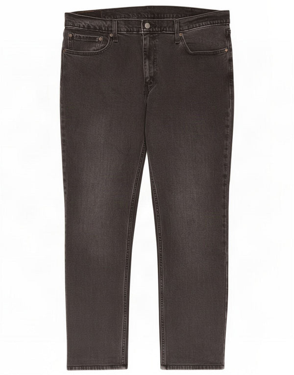 Levi's Mens 511 Slim Jeans W38 L34 Algodón negro