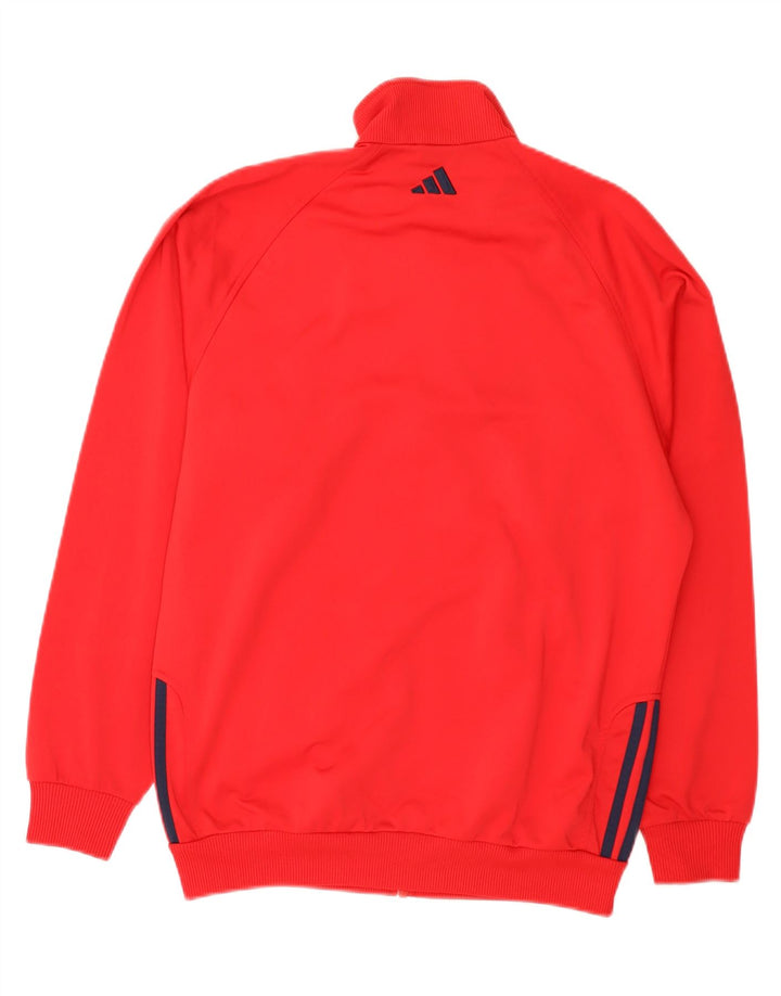 Спортивный костюм Adidas для мальчиков 15-16 лет, красный полиэстер