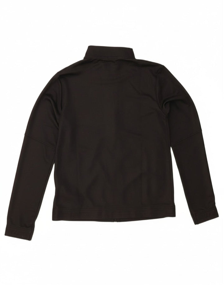 ADIDAS Womens Aeroready Tracksuit Top Jacket UK 8/10 Small Black Polyester