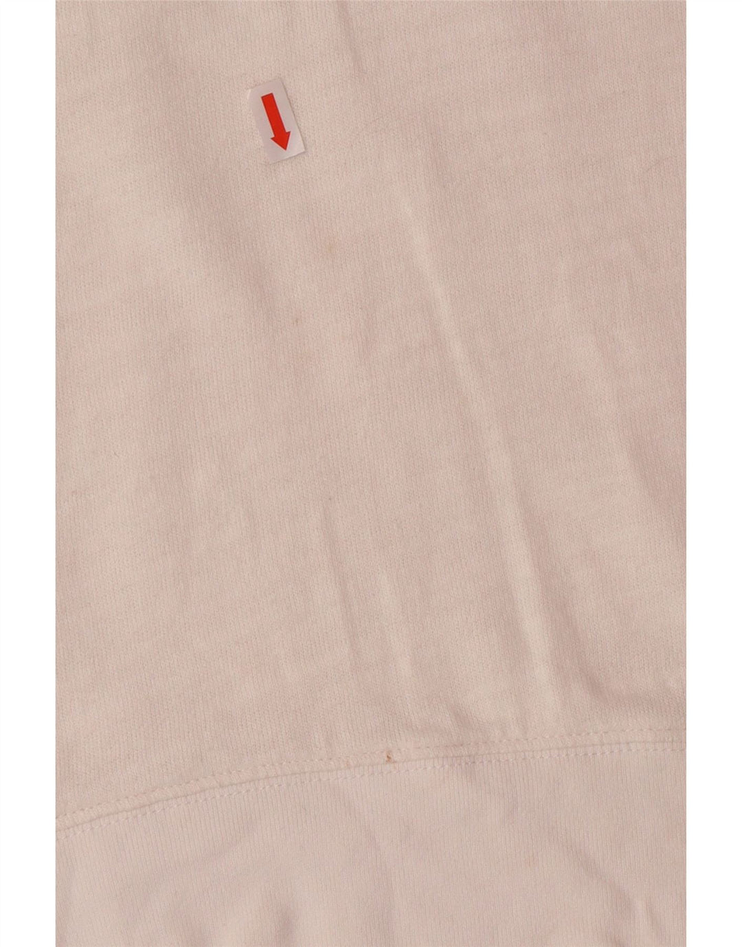 J. CREW Womens Oversized Sweatshirt Jumper UK 10 Small White Cotton
