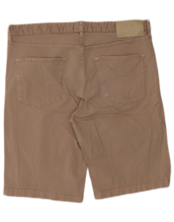 Cerruti 1881 Mens Casual Shorts Large Beige