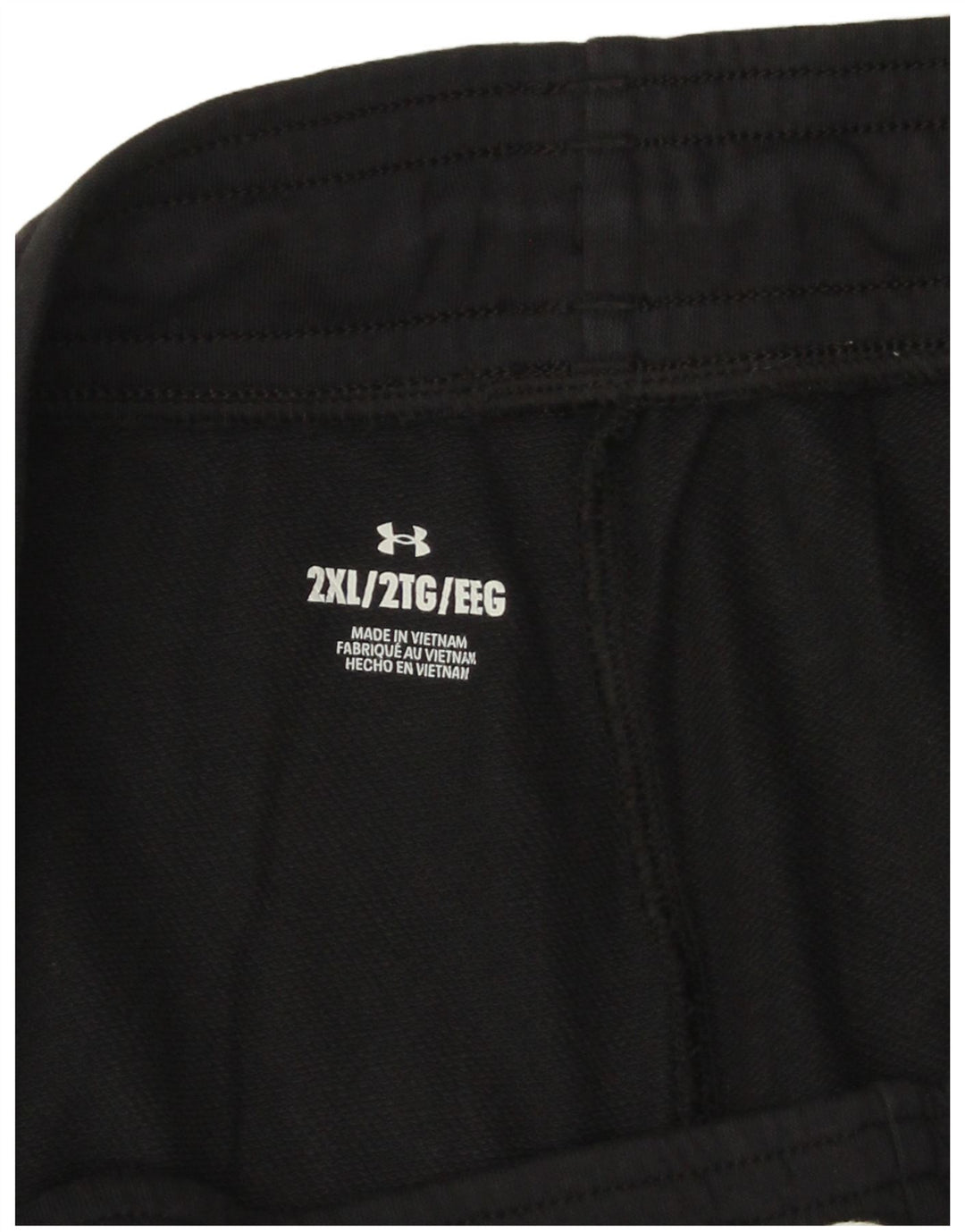 Under Armour Mens Tracksuit Trousers Joggers 2XL Black