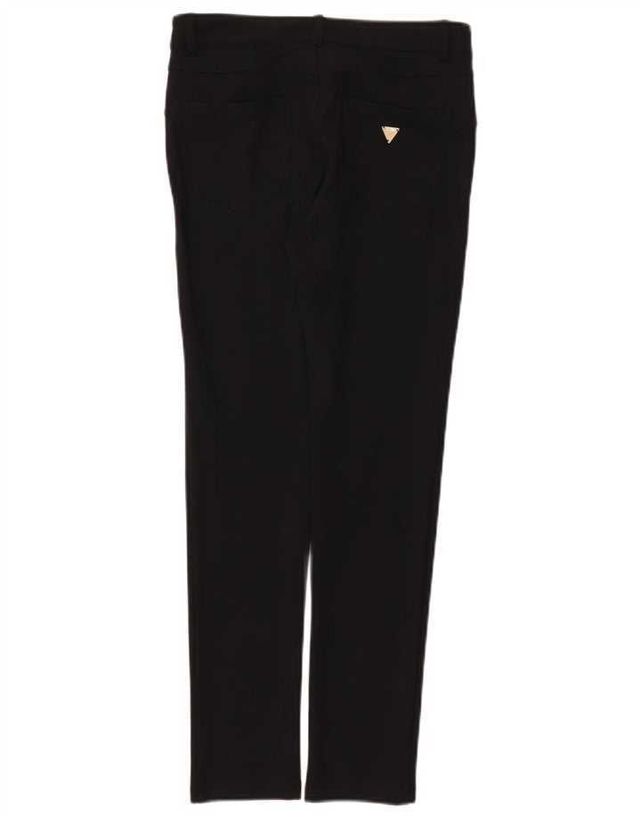 Guess Womens Slim Casual Trousers W28 L27 Black