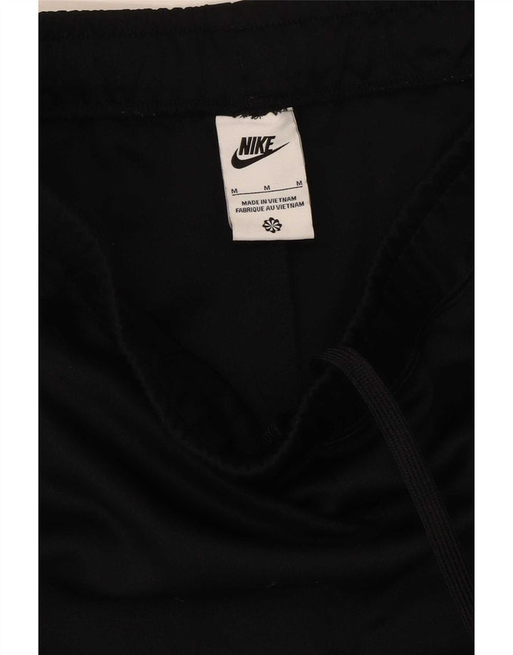 Nike Mens Graphic Tracksuit Trousers Joggers Medium Black Colourblock