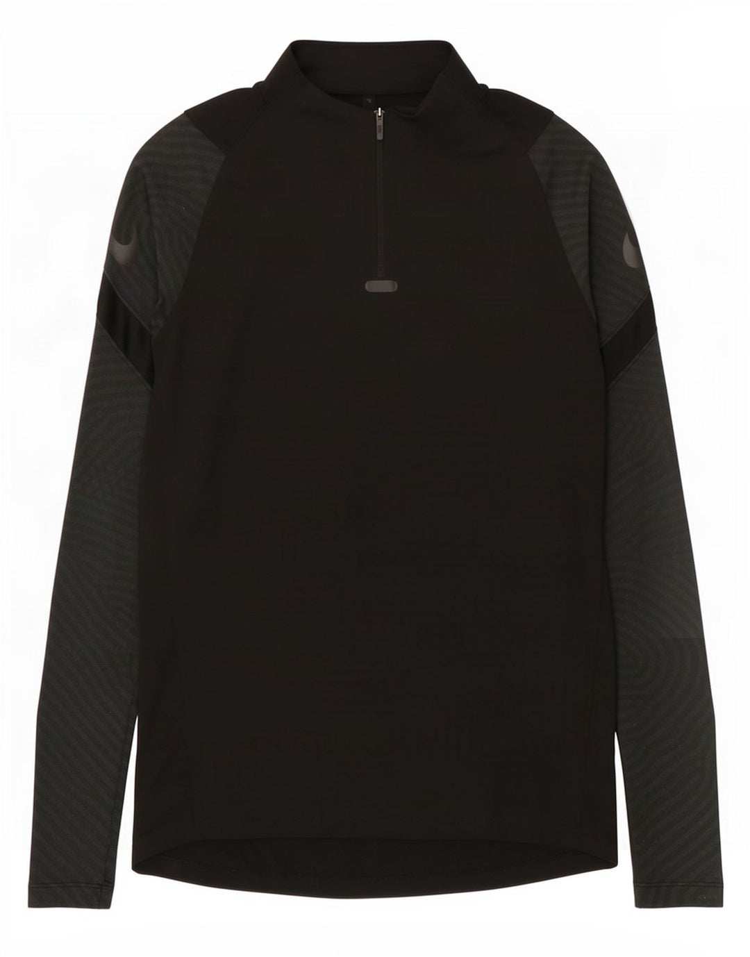 Мужской пуловер Nike Dri Fit с графическим принтом, спортивный костюм, маленький черный в тонкую полоску
