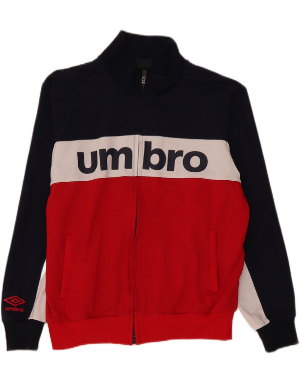 Umbro Herre grafisk træningsdragt Topjakke Medium Marineblå Colourblock Bomuld