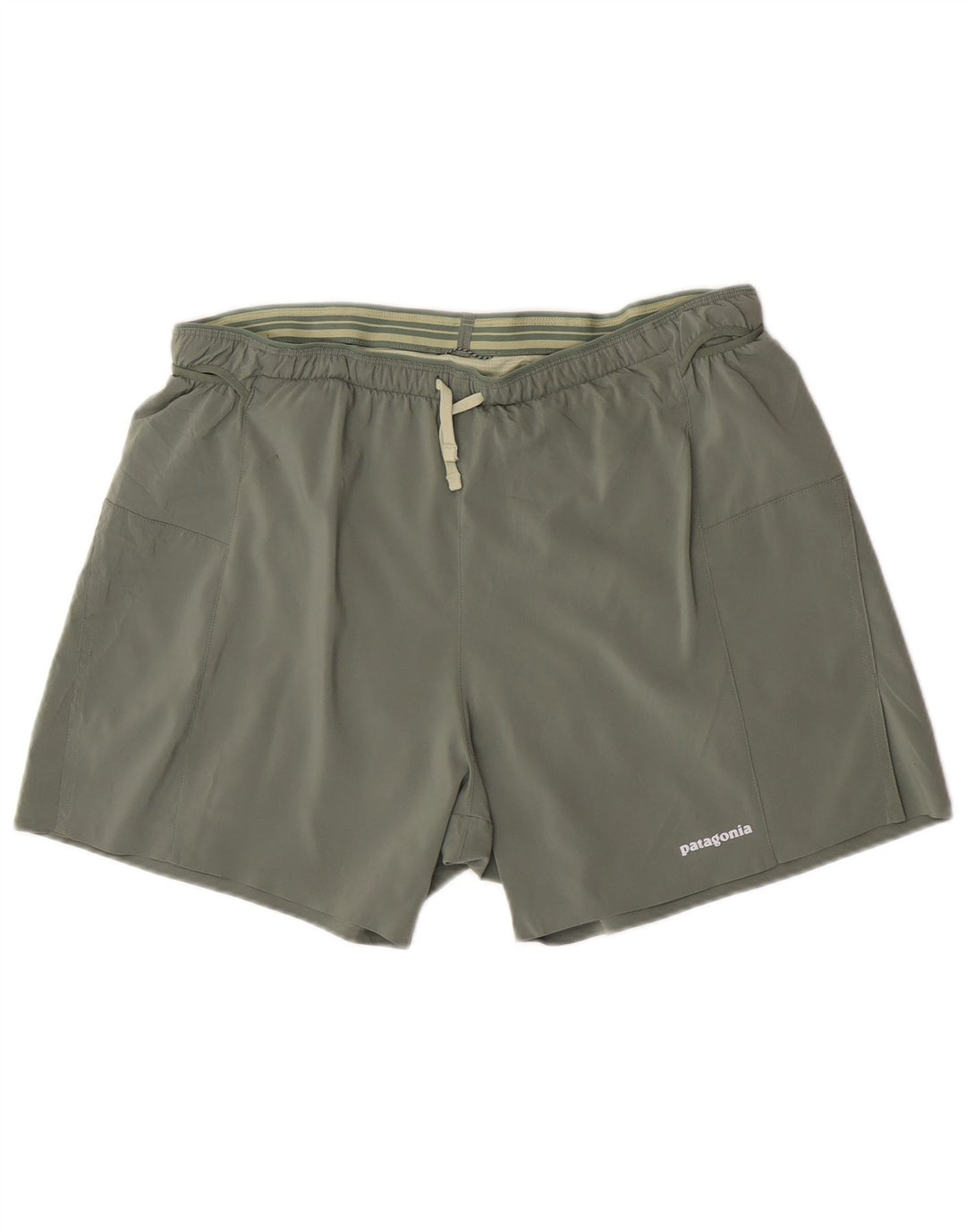 Patagonia Womens Sport Shorts UK 14 Large Khaki Polyester