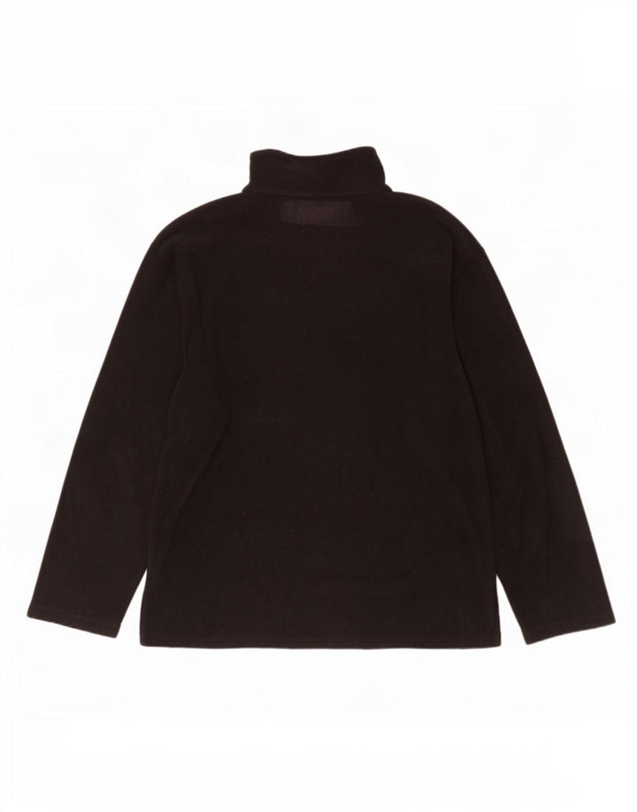 Kappa Chaqueta Polar Hombre UK 42 XL Poliéster Negro