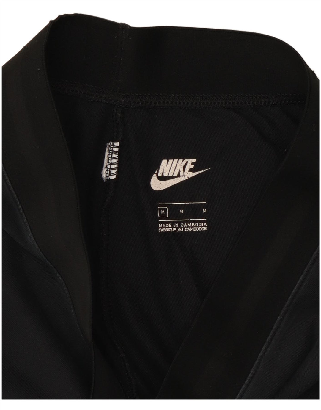 Nike Womens Graphic Leggings UK 12 Medium Black