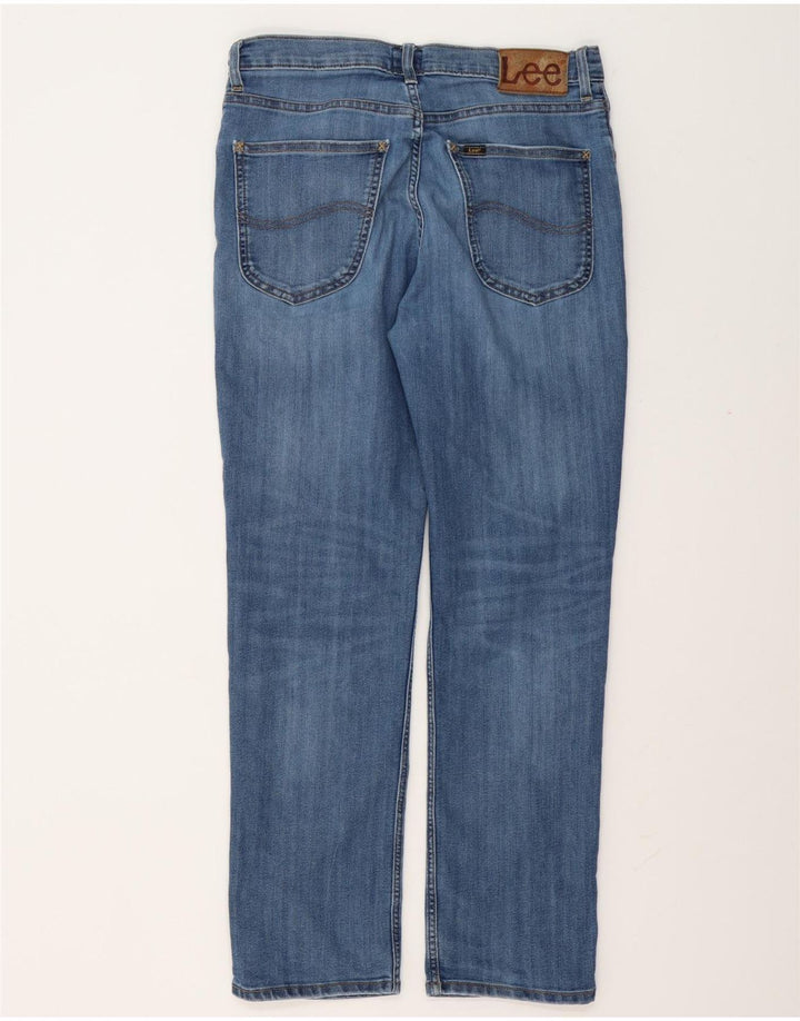 Lee Mens Brooklyn Straight Straight Jeans W33 L30 Blue