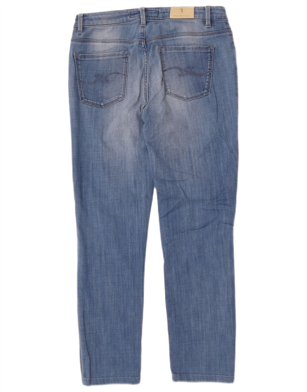 Trussardi Womens Cropped Jeans W28 L26 Blå