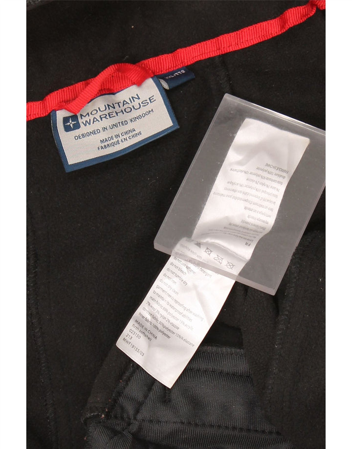 MOUNTAIN WAREHOUSE Mens Hooded Tracksuit Top Jacket 2XL Grey Colourblock
