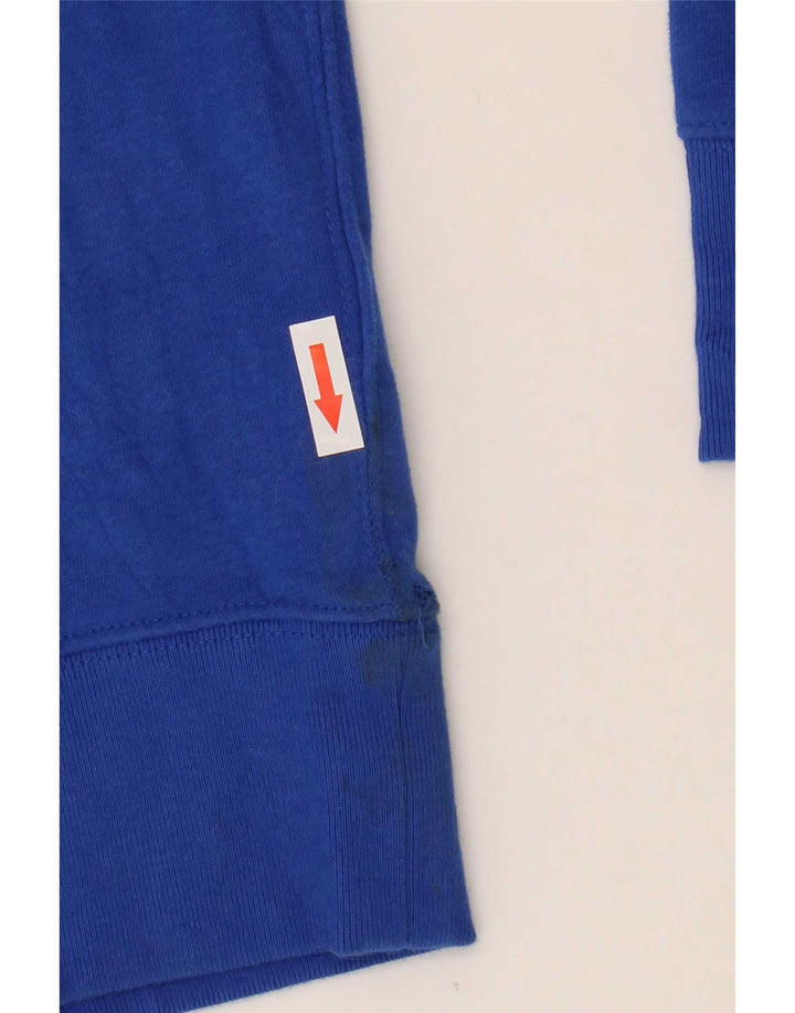 Gap Sweat-shirt graphique pour femme UK 14 Bleu moyen Coton