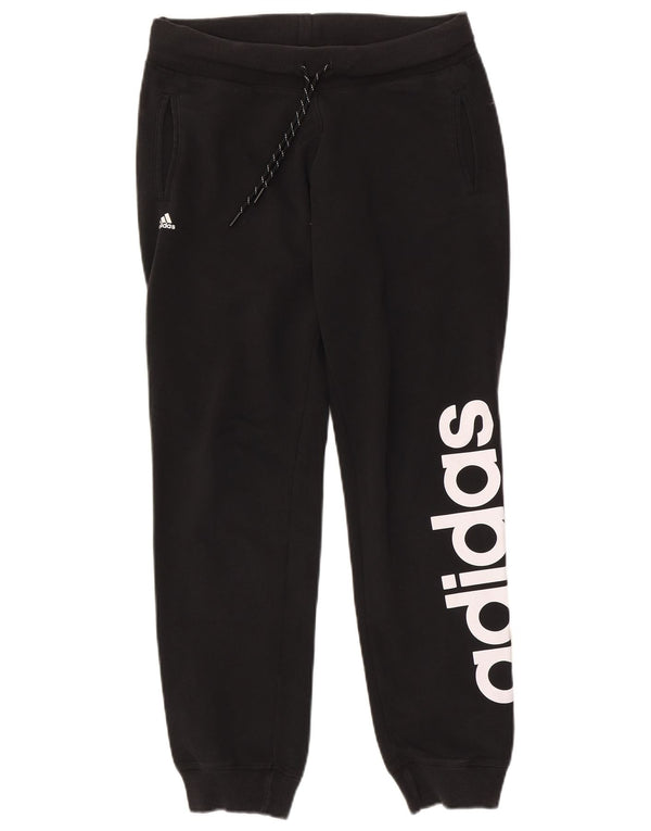Adidas Damen Graphic Trainingshose Jogger UK 12/14 Medium Schwarz
