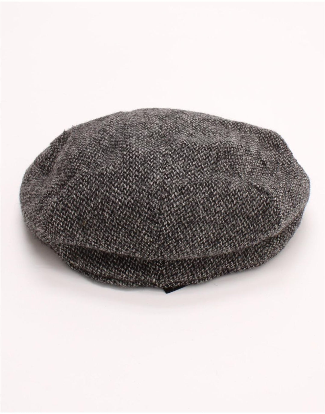 Marks & Spencer Mens Flat Cap Large Grey Herringbone Wool Classic