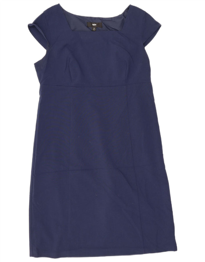 Damska sukienka Mossimo Petite Shift US 14 XL Granatowy poliester