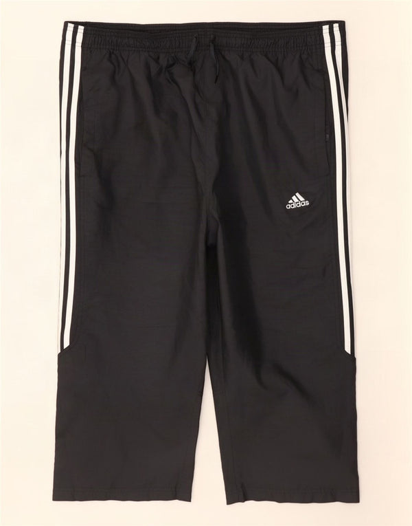 Pantaloni scurți sport Bermuda Adidas pentru bărbați XL poliester negru