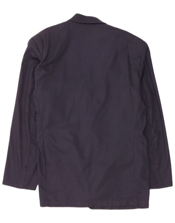 Wampum Veste Blazer 2 Boutons Homme XL Bleu Marine Coton