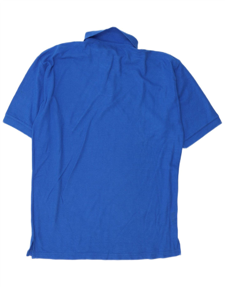 Americanino Mens Polo Shirt Large Blue Cotton