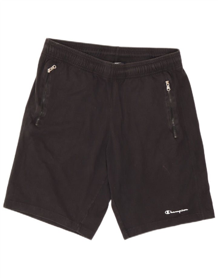 Champion Herre sportsshorts store sorte bomuld