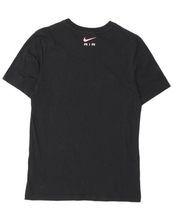 Nike Mens Graphic T-Shirt Top Small Black Cotton
