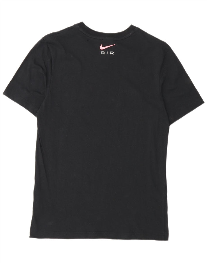 Nike Mens Graphic T-Shirt Top Small Black Cotton