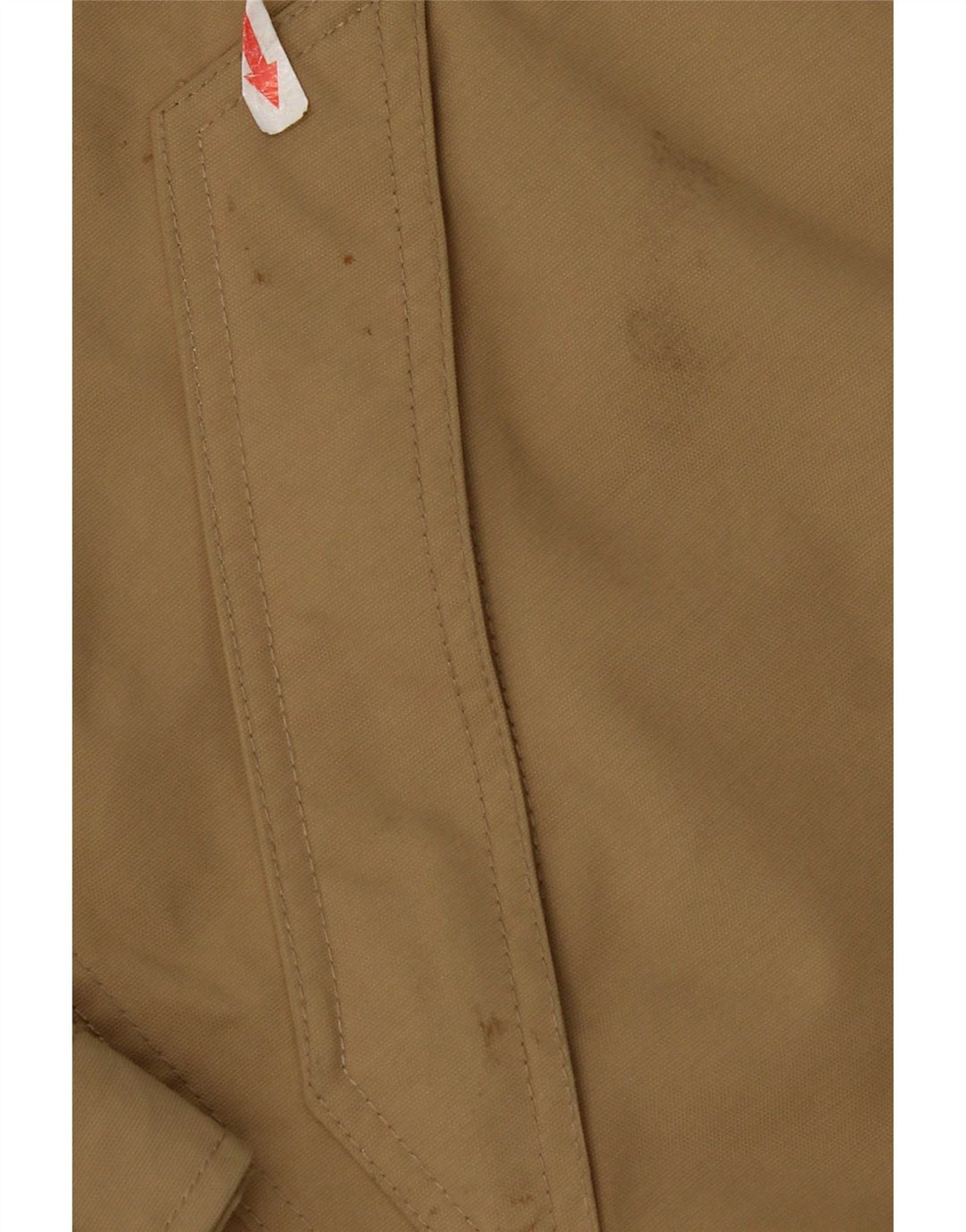 Timberland Herre Hooded Utility Jacket UK 38 Medium Beige Nylon