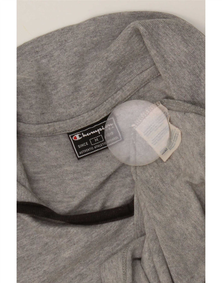 Champion Womens Polo Dress UK 12 Medium Grey Cotton