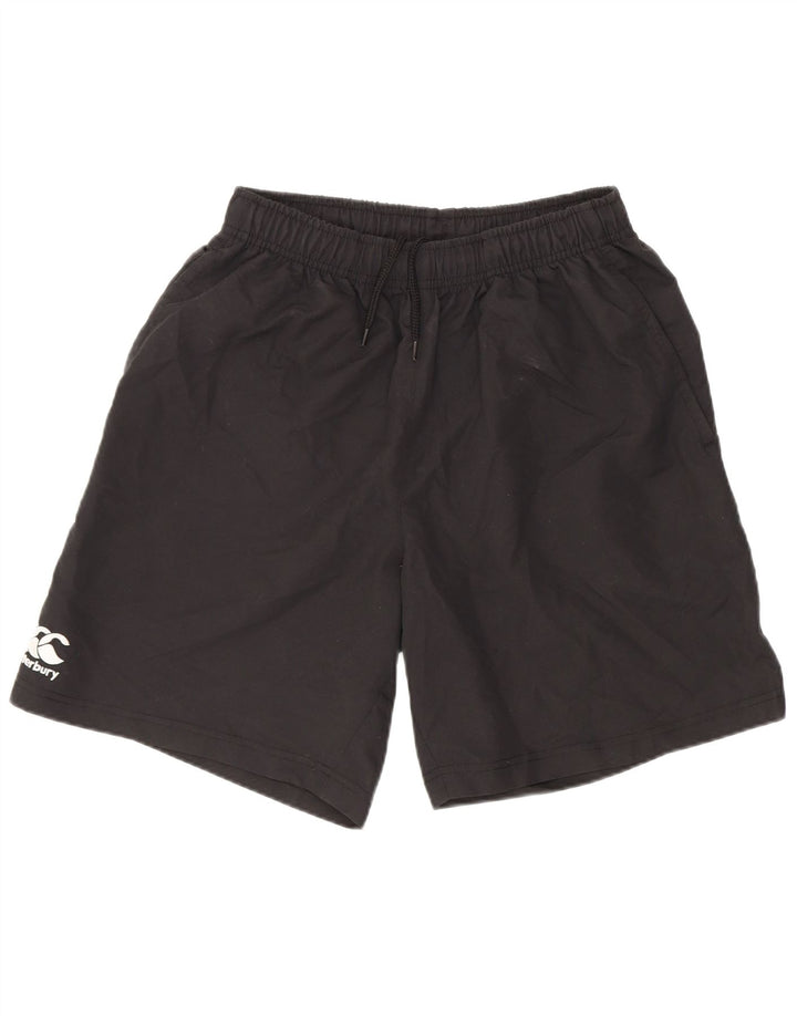 Pantaloncini sportivi da uomo Canterbury piccoli in poliestere nero