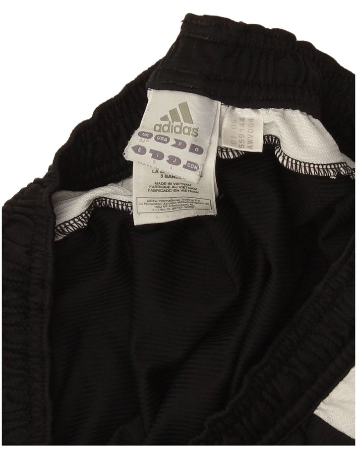 Adidas Mens Climalite Sport Shorts Medium  Black Colourblock Polyester