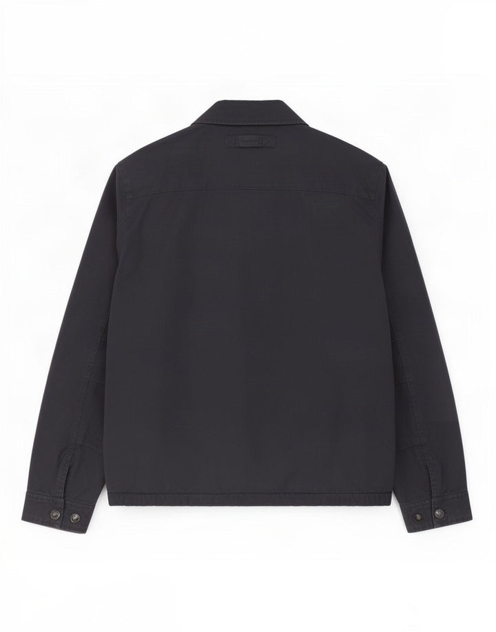 Gant Mens Bomber Jacket UK 40 Large Navy Blue Cotton